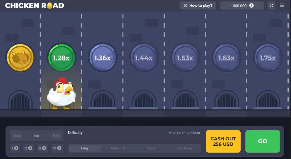 Version Mobile de Chicken Road